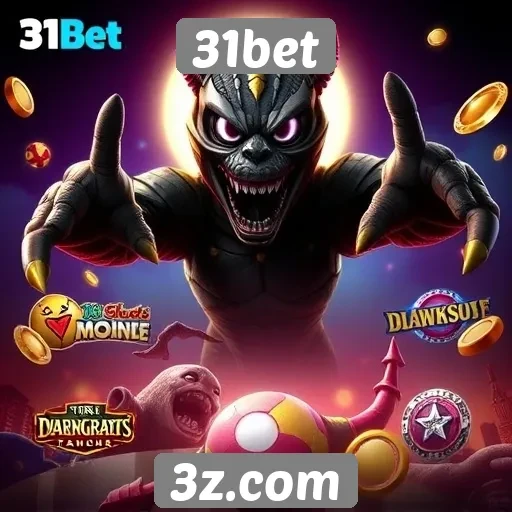 Novidades em jogos disponíveis no 31bet